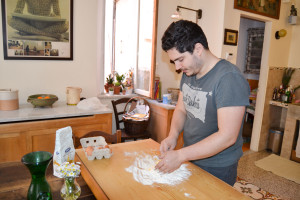 Aurelio an avid cook and illustrator